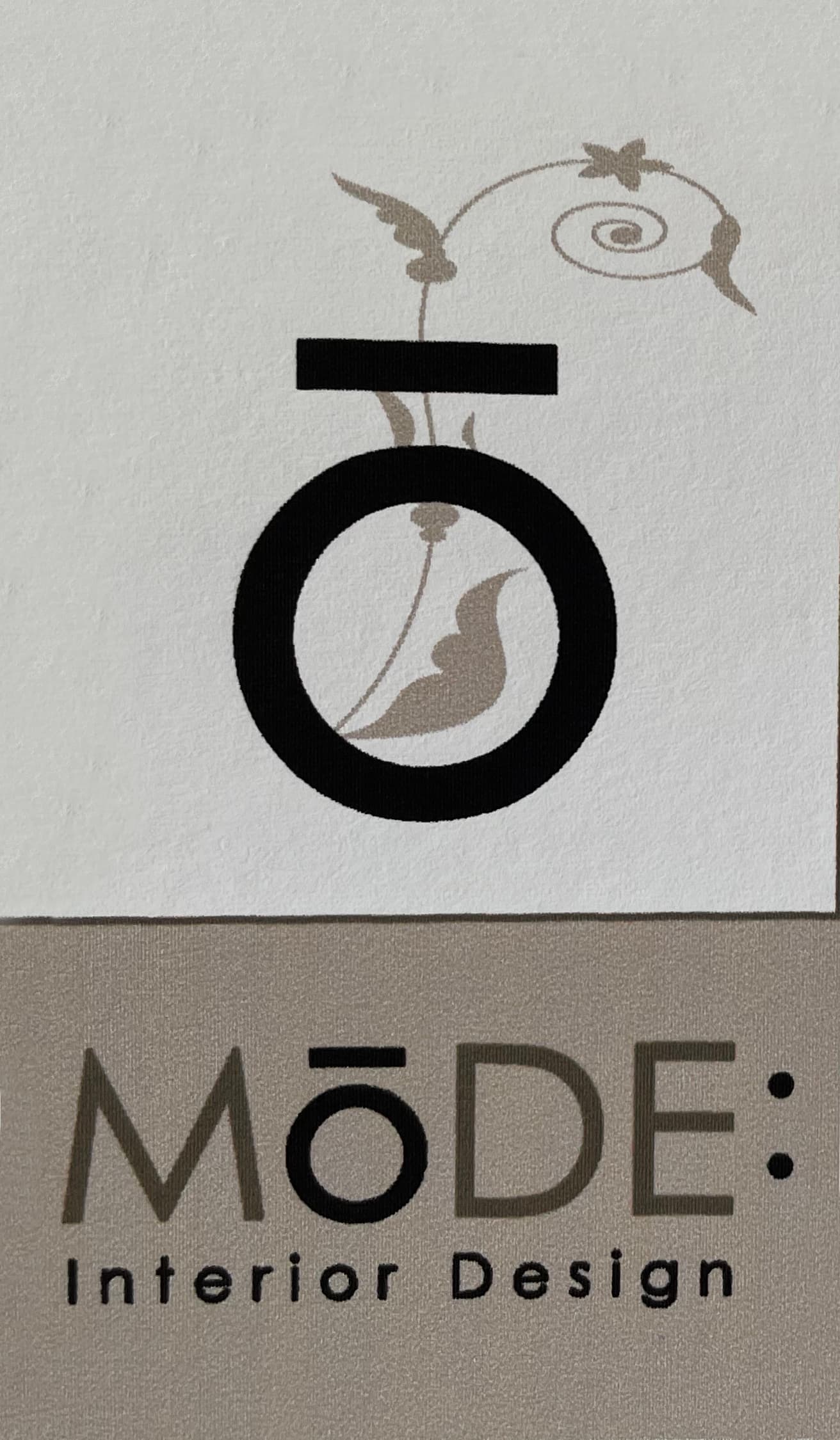 MŌDE Interior Design — logo by Natalie Spinelli